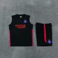 26-27 Paris black vest suit