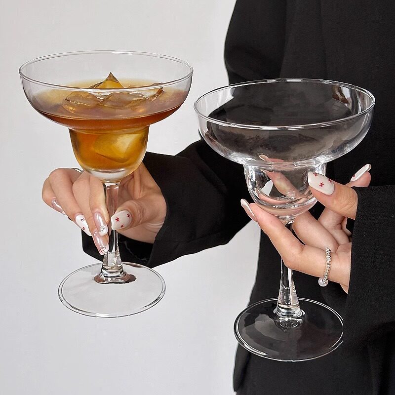 Margarita Glass Creative Goblet Sparkling Wine Glass Glass Cup Tonight No Home Bar Cocktail Glass