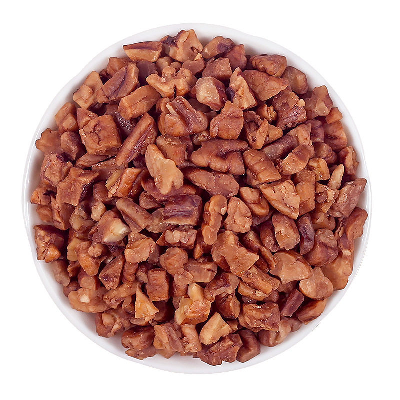 Pecan Pieces, Pecan Kernels, Canned, Bagged, Loose Longevity Fruit Pieces, Dessert Shop, Milk Tea Shop, Nut Snacks