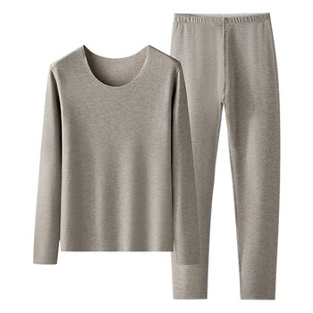 New silk wool autumn and winter women's thermal underwear fleece-lined thickened bottoming underwear long johns seamless suit