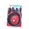 HDMI to HDMI Hd Adapter Cable Version 1.4 Three-In-One Mini HDMI Micro HDMI Interface 1080P