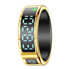 Cross-border SR08 smart ring with display touch page turning ring heart rate blood oxygen sleep ring step counting movement