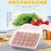 Factory Direct Supply Egg plastic box convenient egg tray storage box transparent simple 30 grid large capacity pp egg tray