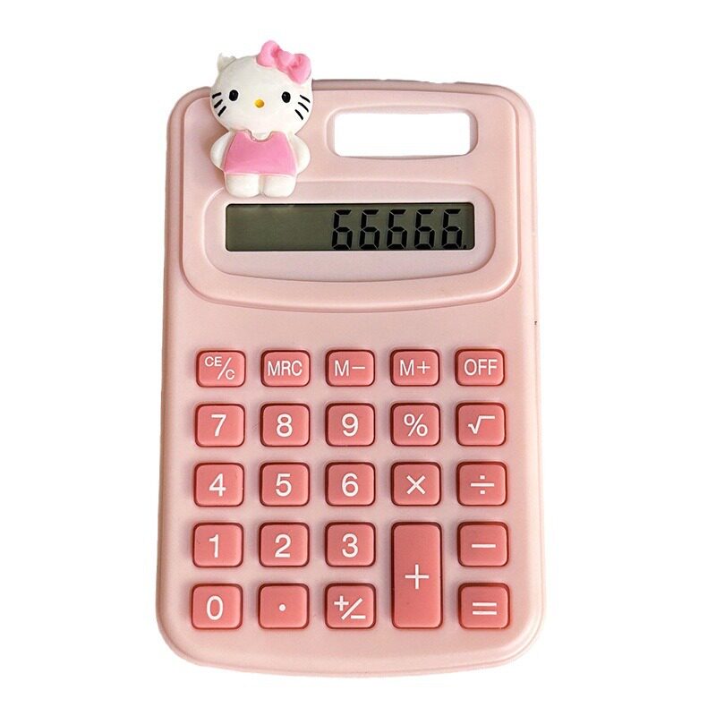 计算器创意可爱卡通学生办公文化用品高颜值迷你便携计算机批发