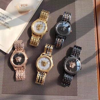 Wristwatch Medusa Fanjia Series Swiss Quartz Movement Men's Business Waterproof Watch Large Dial Swiss Movement