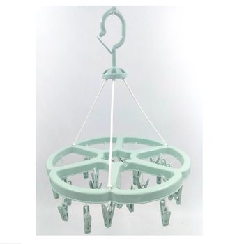 Multifunctional Household Dormitory Plastic Multi-Clip Multi-Head Sock Drying Rack Intimates Drying Artifact Drying Rack Manufacturer Wholesale