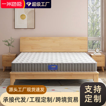 1.0m Color Thickened Mattress Soft Cushion Tatami Mat Soft and Firm Double-Sided Spring Mattress for Home Bedroom