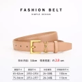 Milk tea color-bronze gold [2.8cm]