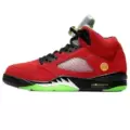 Aj5-red and yellow mandarin ducks