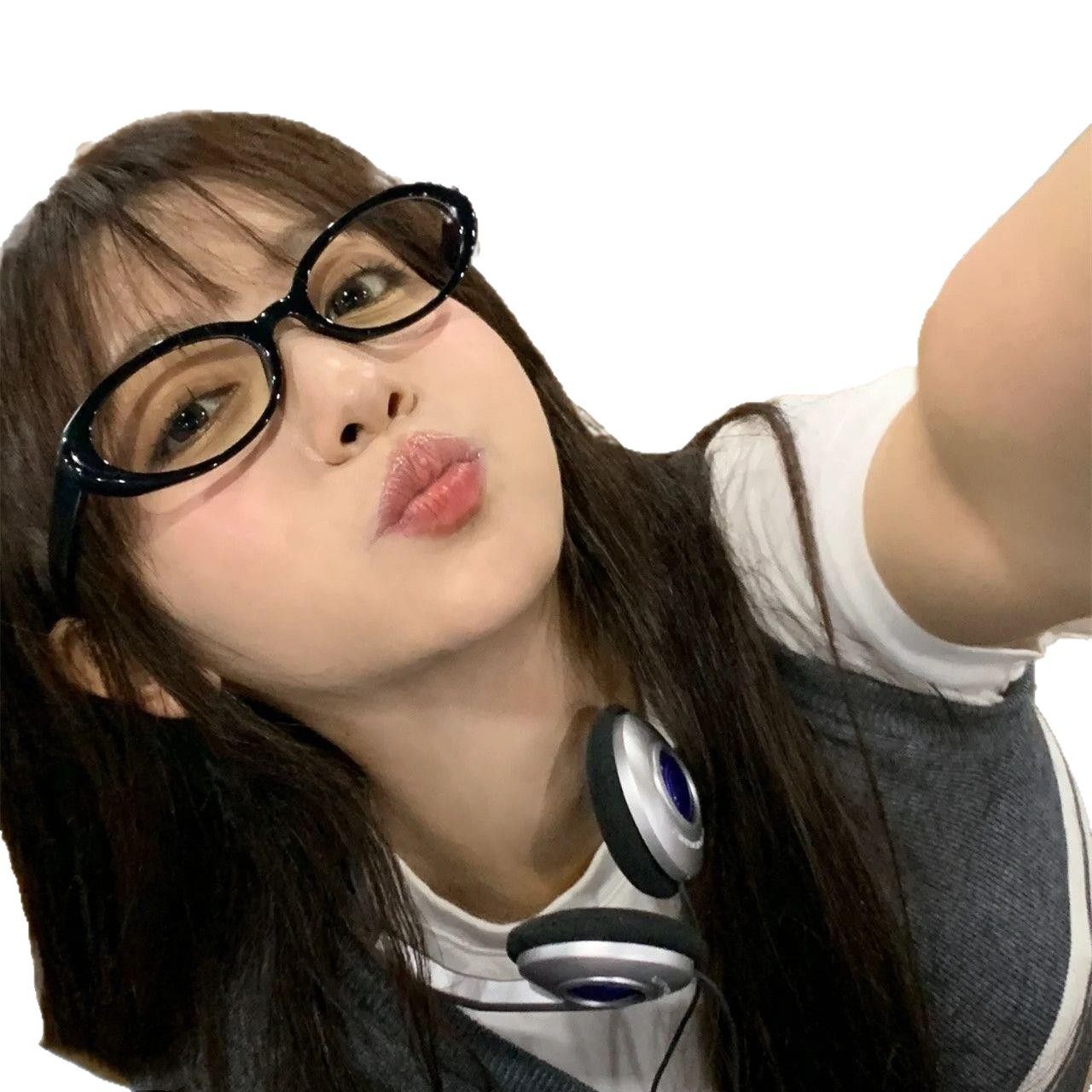 Vintage Makeup-Free Look Oval Y2K Prescription Black Frame Small Face Small Frame Flat Mirror Women's Myopia Glasses Frame