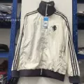 24-25 juventus white and gray windbreaker-waterproof