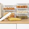 Grains sealed cans transparent dry food grain tea biscuits kitchen food storage box fresh sealed crisper