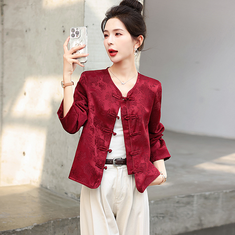(Mới) Mã L3455 Giá 1680K: Áo Khoác Nữ Wotdyi Dáng Ôm Body Gợi Cảm Sexy Hàng Mùa Xuân Thu Đông Phục Cổ Cổ Điển Họa Tiết Hoa Thời Trang Nữ Chất Liệu G05 Sản Phẩm Mới, (Miễn Phí Vận Chuyển Toàn Quốc).