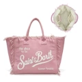 Pink canvas bag