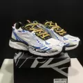White blue gold