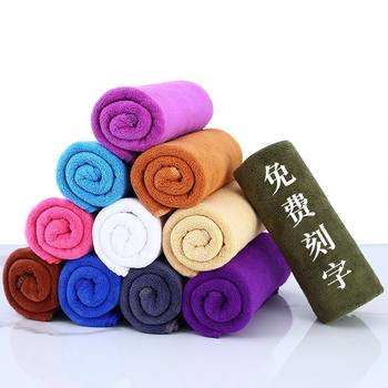 Beauty salon barber shop special towel housekeeping cleaning cloth nano absorbent dry hair towel gift towel LOGO