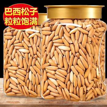 Brazilian Pine Nuts 2024 New Arrival Special Grade Extra Large Hand Peeled Pine Nuts Snacks for Pregnant Women Nuts Northeast