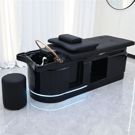 Fiberglass Thai Scalp Shampoo Bed, Beauty Salon Special Hairdressing Water Circulation Fumigation Massage, Health Care, Body Care and Hair Care