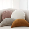 Amazon Ins Pinstripes Corduroy Round Pillow Bedroom Pillow Sofa Cushion Office Back Pillow Case