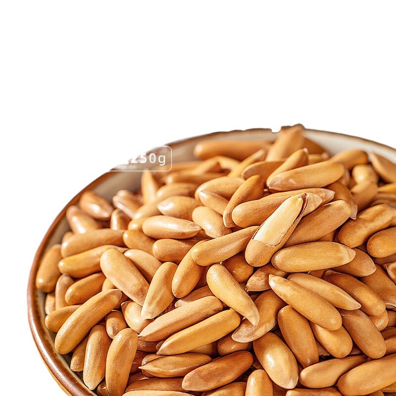 Bibi Miao New Hand-Peeled Large Pine Nuts, Large Pine Nuts, Hand-Peeled, Individually Packaged, Plump, Brazilian Wholesale