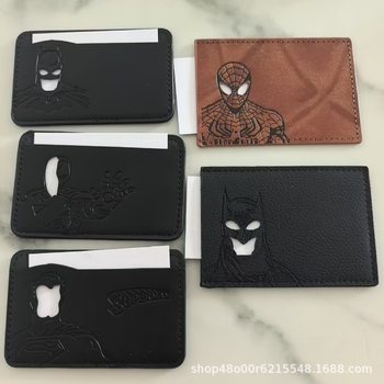Card Holder Best-Selling Men's Wallet Business Classic Short Multi-Card Slot Wallet Card Holder Batman Card Holder