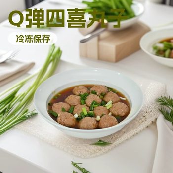 Wholesale Braised Lion Head Instant Semi-Finished Large Meatballs Quick-Frozen Meat Spicy Hot Pot Lion Head Frozen Commercial Use