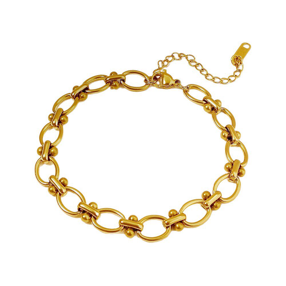 Jewelry Set That Does Not Fade, New Titanium Steel Bracelet for Women, Versatile Ins Style Fashion Hand Jewelry, Women's Jewelry, High-End Sense