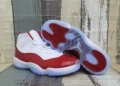 Aj11 high top - white and red