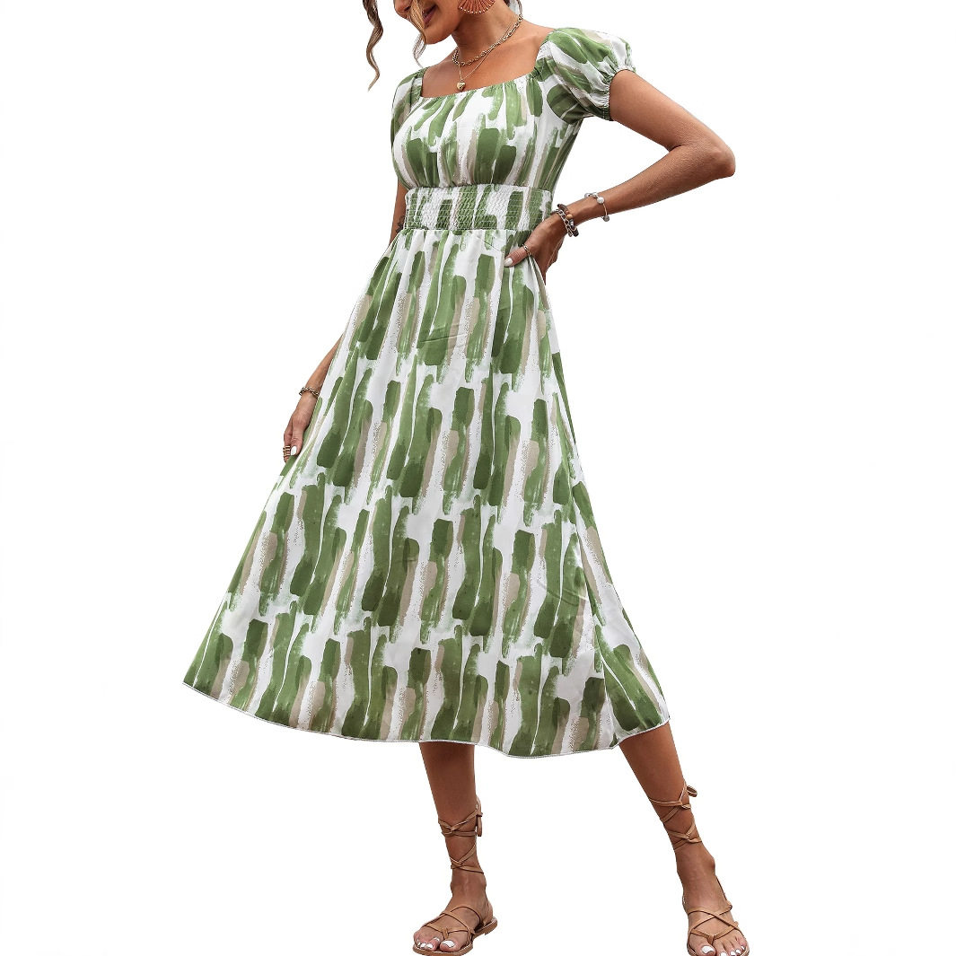 Off Shoulder Dress Casual Vacation Style Elegant Design Perfect for Summer Events Wholesale Available
