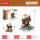 Lele Brothers Mini Street View совместим с моделью здания Lego City, детской образовательной сборкой, строительным блоком, игрушкой-подарком mini 1