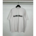 Paris logo printed short sleeve apricot