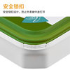 Thickened disposable packing box lunch box rectangular Japanese take-out cover rice fried rice snack box food grade