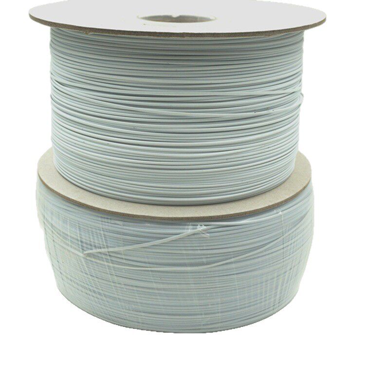 Pe Black Eco-Friendly Cable Ties, Data Cable and Power Cord Ties, Rubber-Coated Iron Core Cable Ties, Free Cutting