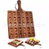 Cross-Border Wooden Egg Tray for Home Kitchen Acacia Wood Egg Fixed Storage Tray Solid Wood Compartment Egg Tray