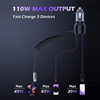 New PD45WPD65W car charger with cable one-to-three multi-function power conversion plug car charger flash charger