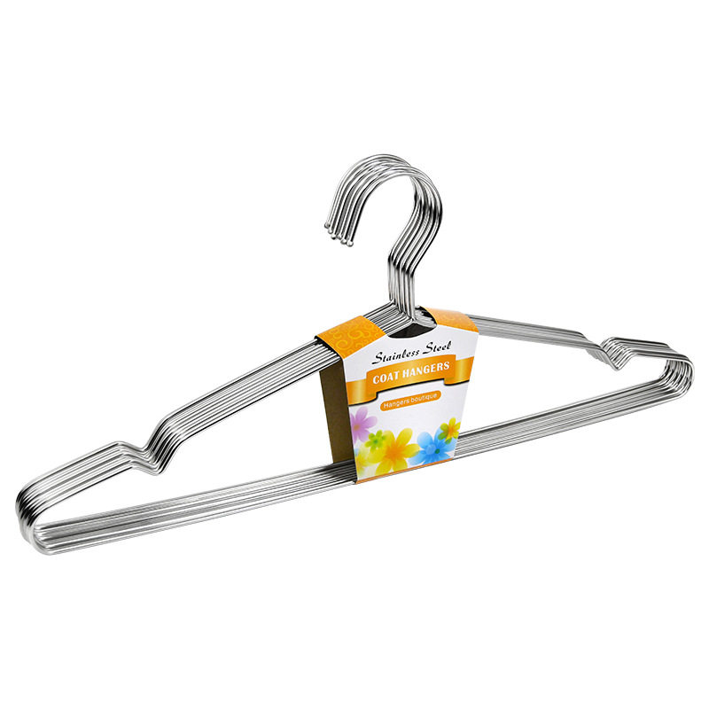 Solid Stainless Steel Clothes Hanger for Home Hanging Clothes, Kidsren's Clothes Hanger, Clothing Store Clothes Hanger, Thick Clothes Support