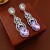 19#Серебряная игла-серебристо-фиолетовая