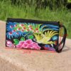Yunnan Ethnic Embroider Clutch Bag Fabric Cosmetic Bag Women's Long Wallet Export Coin Mobile Phone Bag Gift Bag