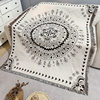 Flower plate bohemian style simple thread blanket sofa blanket single sofa blanket blanket blanket support wholesale cotton blanket