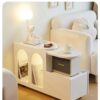 [48-hour delivery] Nordic high-value sofa side table living room tea table household side cabinet rental house movable