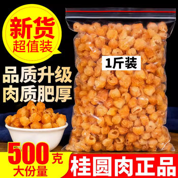 Dried Longan Kernels Seedless 500g Soaked in Water Premium Dried Longan Lanterns New Gaozhou Bulk New Longan