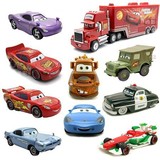 История автомобиля 2 Модель игрушечного автомобиля из сплава Road Rage McQueen Banya Car King Sally Детская модель гоночного автомобиля
