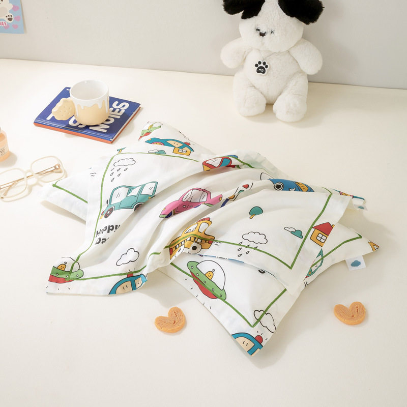 60 satin long-staple cotton children's cotton pillowcase student dormitory cotton pillowcase 30 * 50A baby small pillowcase