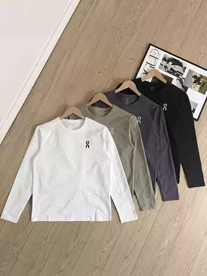 High-Quality 26 Spring and Autumn New on Men's Core Series Outdoor Casual Sports Long-Sleeved Running T-Shirt