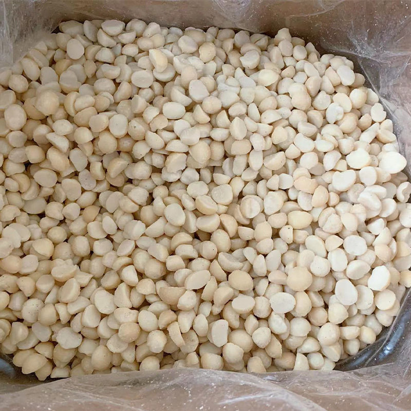No. 4 Macadamia Nuts Half Pieces Small Wholesale and Retail Full Box 11.34kg Baking Ingredients Factory Direct Sales