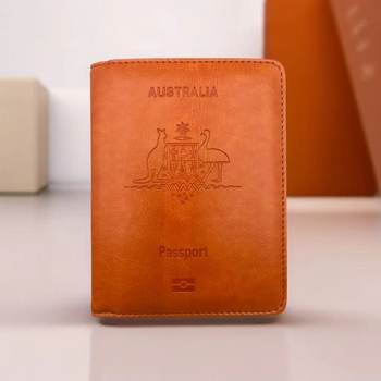 New business Passbook holder PU leather Passbook travel identification bag card bag anti-theft