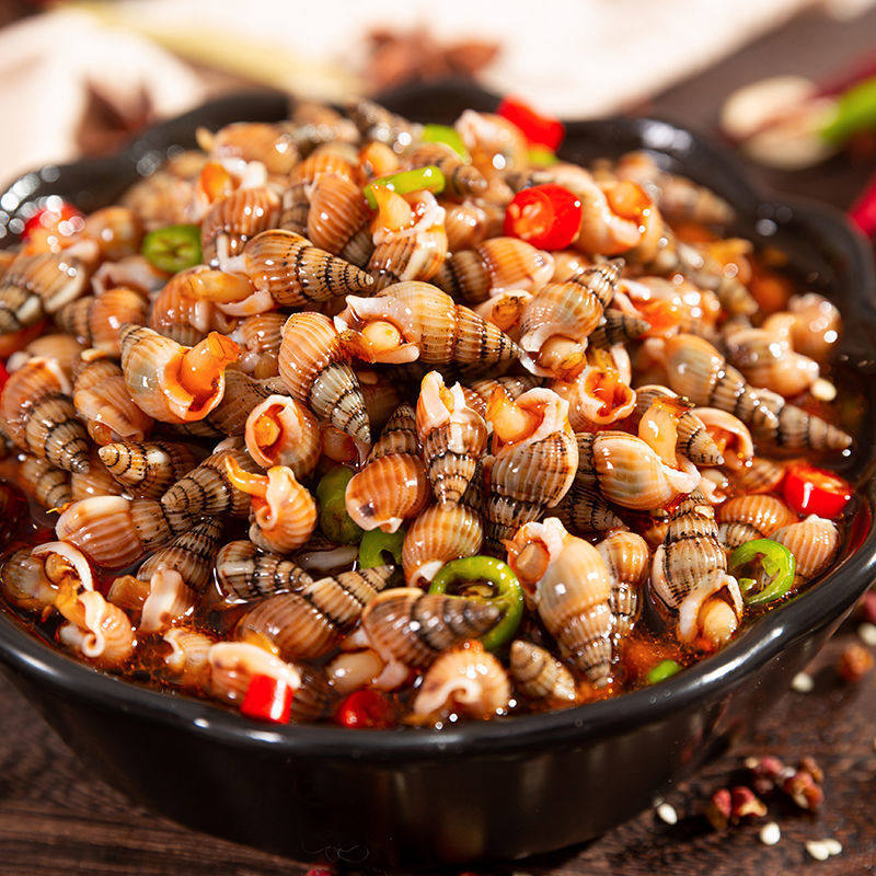 Spicy Sea Melon Seeds Ready-To-Eat Canned Sea Screws and Sea Cones Freshly Caught and Ready to Drink Seafood Snacks Late Night Snacks Wholesale