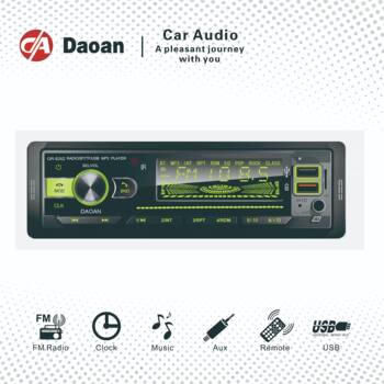 Factory Wholesale Universal Car Mp3 Player Detachable Panel Lcd with Bluetooth Id3 Dual USB Support Fm Radio