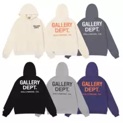 Ess Sweatshirt Fog Sweatshirt Heavyweight American Trendy Brand Export Flocking Printed Hooded Letters Loose Casual Couple Spring
