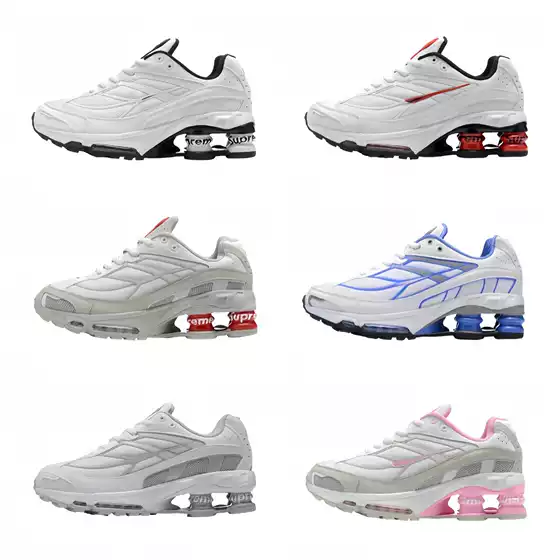 Shox Ride2 Retro Cushioned Running Shoes for Men and Women - Vintage Air-Column Sneakers